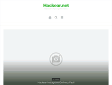 Tablet Screenshot of hackear.net